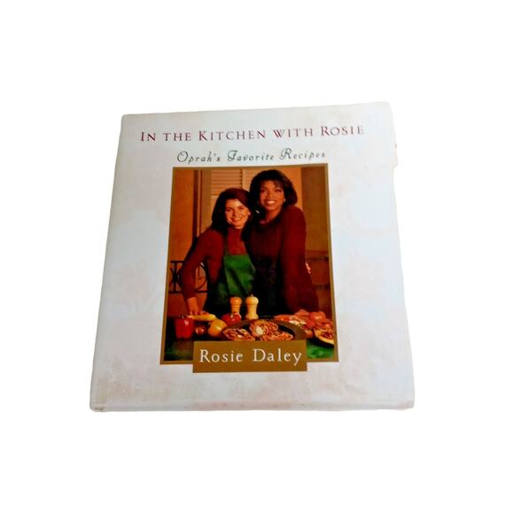 In the Kitchen with Rosie Oprah’s Favorite Recipes Cookbook 1994 Low Fat Vintage - Picture 2 of 11